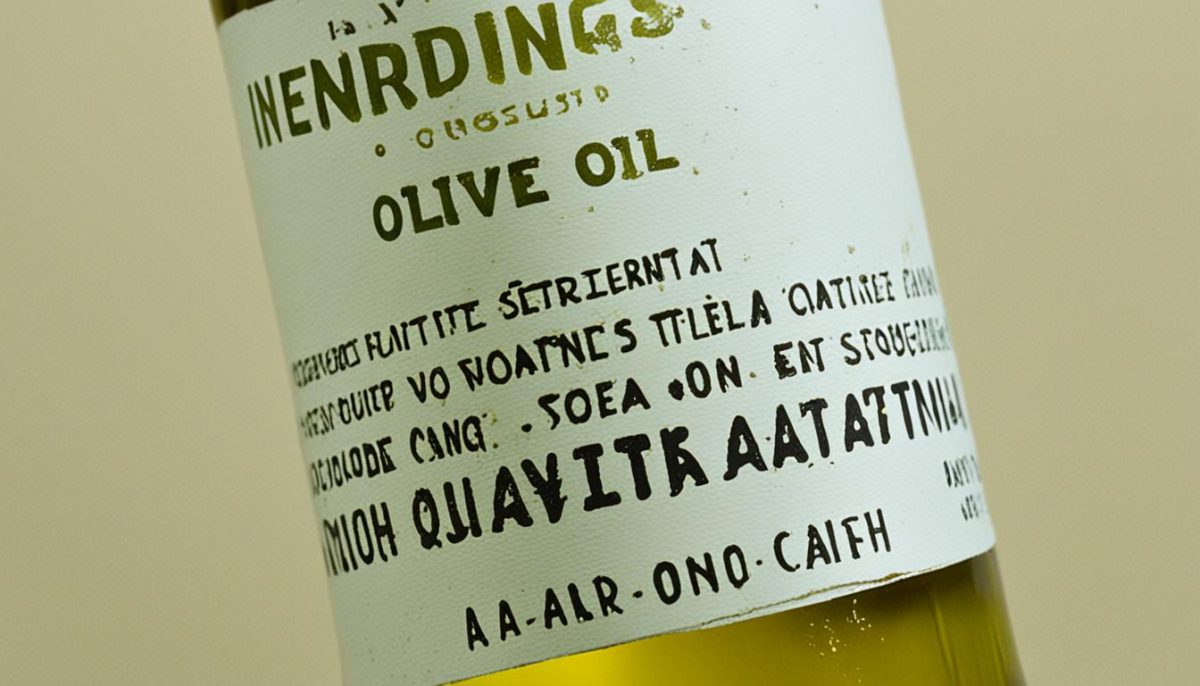 aceite de oliva rancio