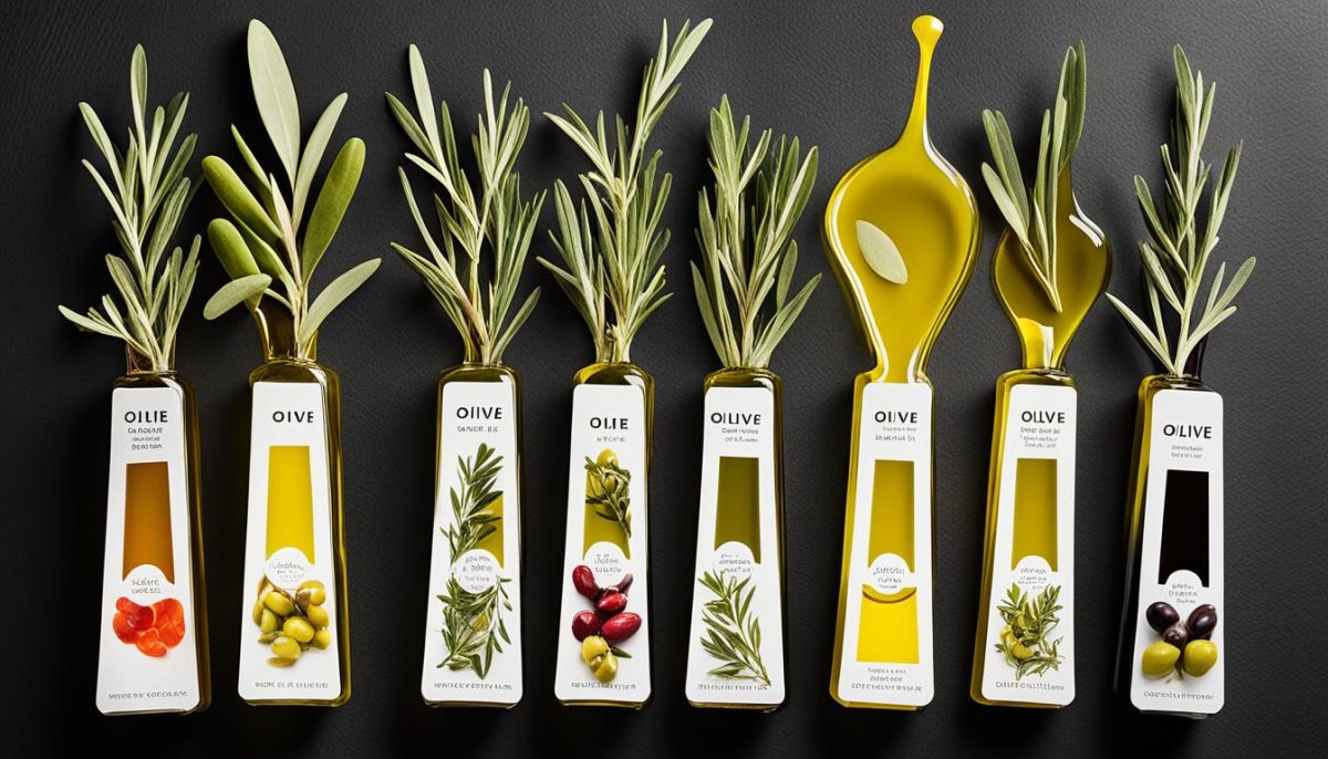 perfil de sabor del aceite de oliva