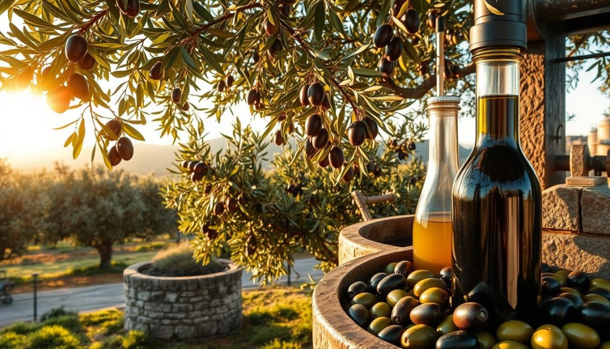 producción de aceite de oliva gourmet